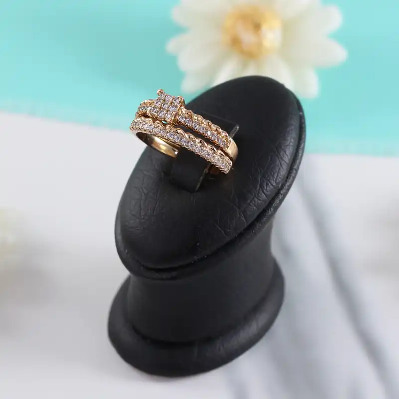 ست حلقه و پشت حلقه زنانه ژوپینگ کد L383