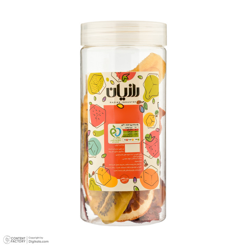 میوه خشک مخلوط رازیان - 100 گرم
