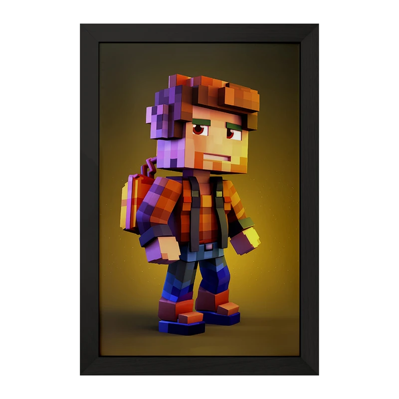 تابلو خندالو مدل ماینکرافت (Minecraft) کد F2057