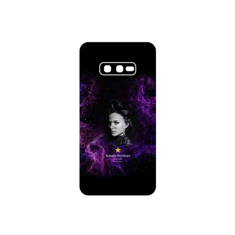 برچسب پوششی ماهوت مدل Natalie Portman مناسب برای گوشی موبایل سامسونگ Galaxy S10e