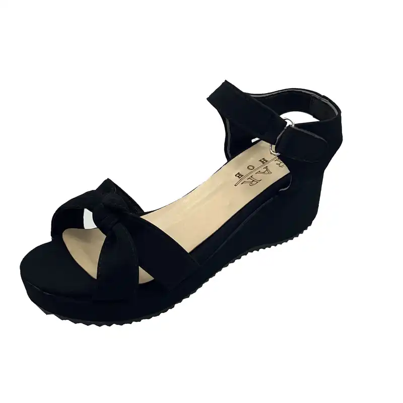 صندل زنانه مدل دوبند گره ای