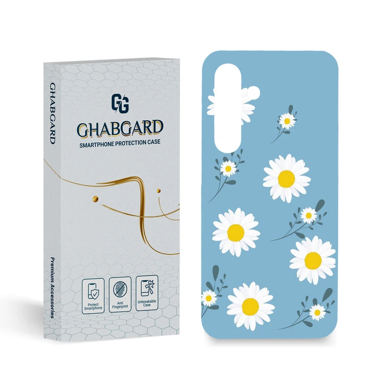 کاور قاب گارد مدل گل مناسب برای گوشی موبایل سامسونگ Galaxy S24