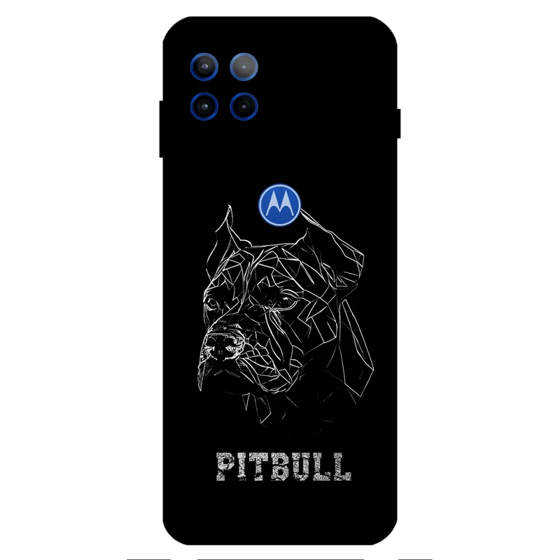 کاور مگافون طرح پیتبول مدل 1883 مناسب برای گوشی موبایل موتورولا Moto G 5G