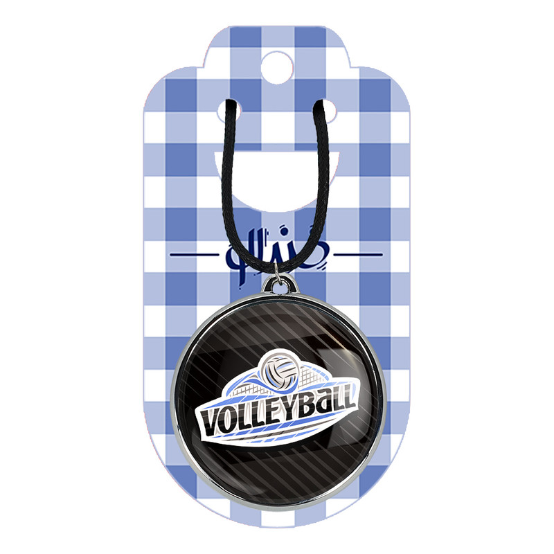 گردنبند خندالو مدل والیبال Volleyball کد 2641326409