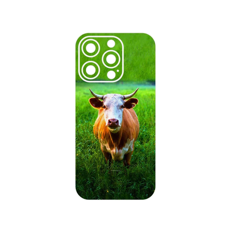 برچسب پوششی ماهوت مدل Cow مناسب برای گوشی موبایل اپل iPhone 14 Pro