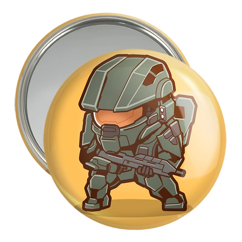 آینه جیبی خندالو مدل بازی هیلو (Halo) کد 31481