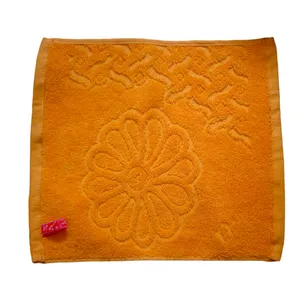 حوله دستی هنر مدل h-flower سایز 28×58 سانتی متر
