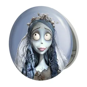 آینه جیبی خندالو طرح انیمیشن عروس مردگان مدل تاشو کد 27822 