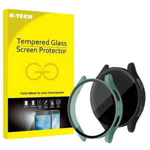 کاور انتک مدل Tempered-N مناسب برای ساعت هوشمند سامسونگ Galaxy Watch 5 40mm به همراه محافظ صفحه نمایش