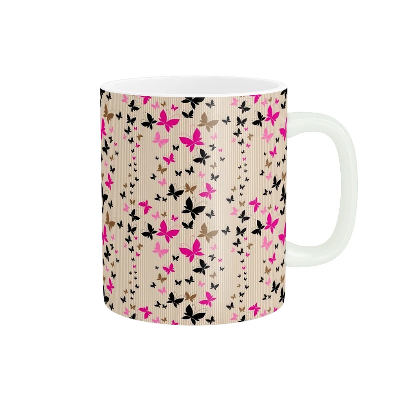  ماگ پاد آفرین طرح پروانه کد 2931