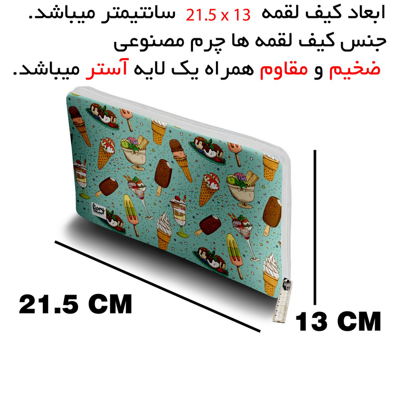 جای لقمه مستر راد مدل فانتزی طرح بستنی کد 2186