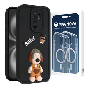 کاور مگنوا مدل Bitzer مناسب برای گوشی موبایل شیائومی Redmi 9 / Redmi 9 Prime