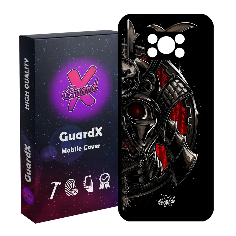 کاور گارد ایکس طرح Samurai مدل Glass10119 مناسب برای گوشی موبایل شیائومی Poco X3 / Poco X3 NFC