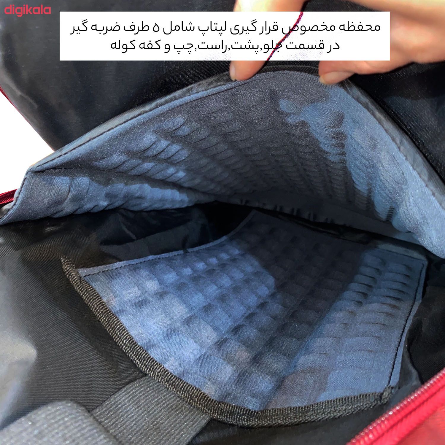 کوله پشتی کوهنوردی 40 لیتری فوروارد کد FCLT7733 main 1 3