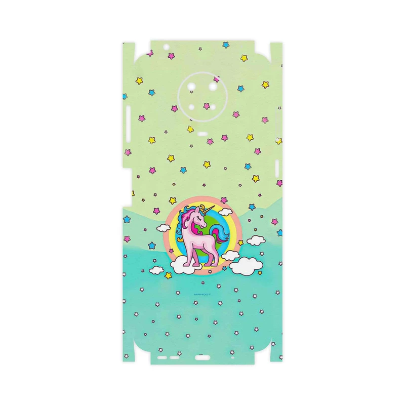 برچسب پوششی ماهوت مدل Rainbow unicorn adventure-FullSkin مناسب برای گوشی موبایل نوکیا G20
