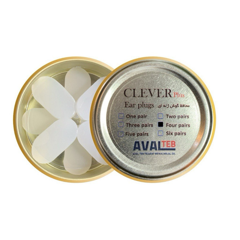 گوشگیر ژله ای کلور پلاس مدل 04 بسته 8 عددی