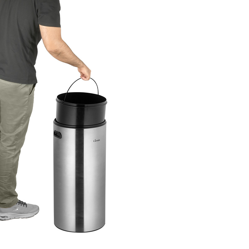 سطل زباله سیرکل مدل جا سیگاری دار CH