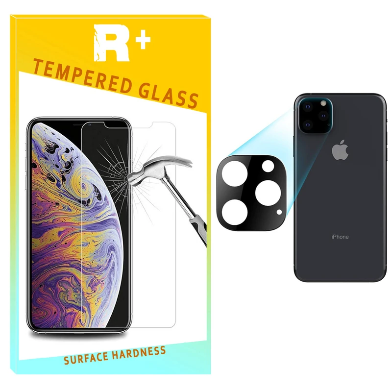 محافظ لنز دوربین آرپلاس مدل شیشه ای مناسب برای گوشی موبایل اپل Iphone 11 ProMax