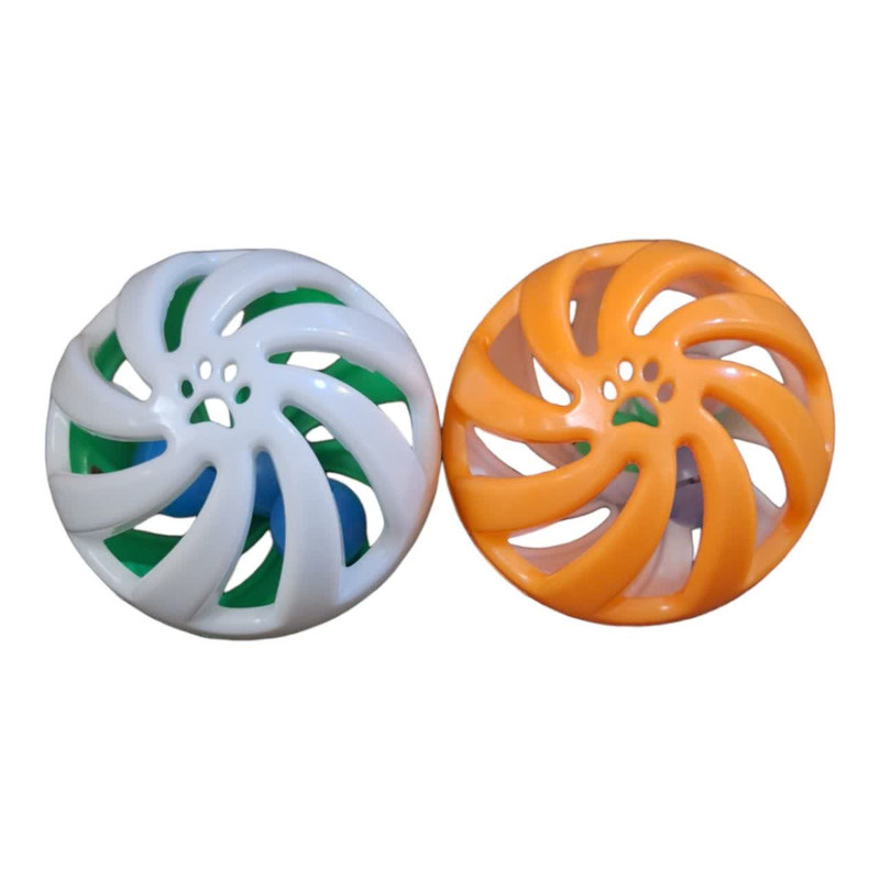 توپ اسباب بازی سگ وگربه مدل پارسی مجموعه دو عددی