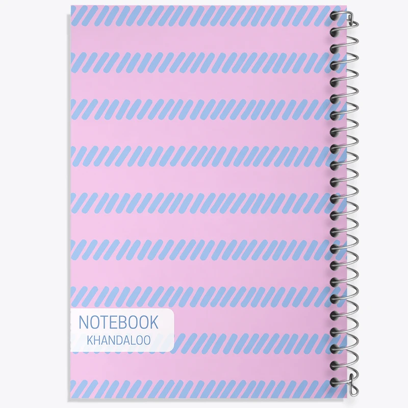 دفتر نت موسیقی 50 برگ خندالو مدل پترن فانتزی کد N693