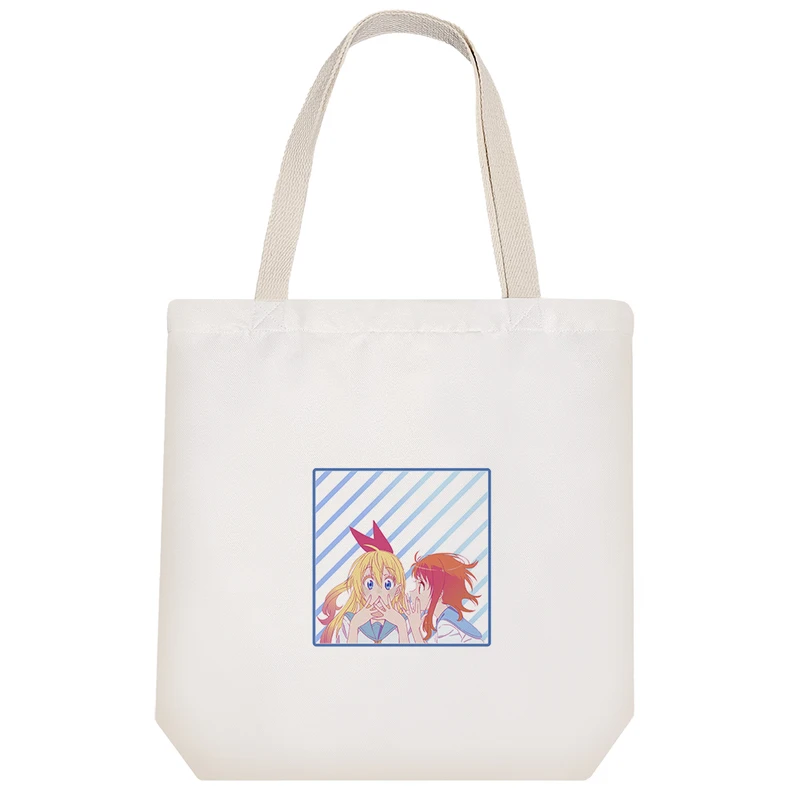 ساک خرید خندالو مدل تاچیبانا و کیریساکی انیمه عشق دروغین کد 1392