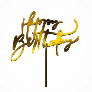 تاپر کیک تولد مدل happy birthday  کد 501