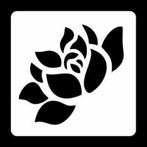  شابلون رستا مدل گل کد S167