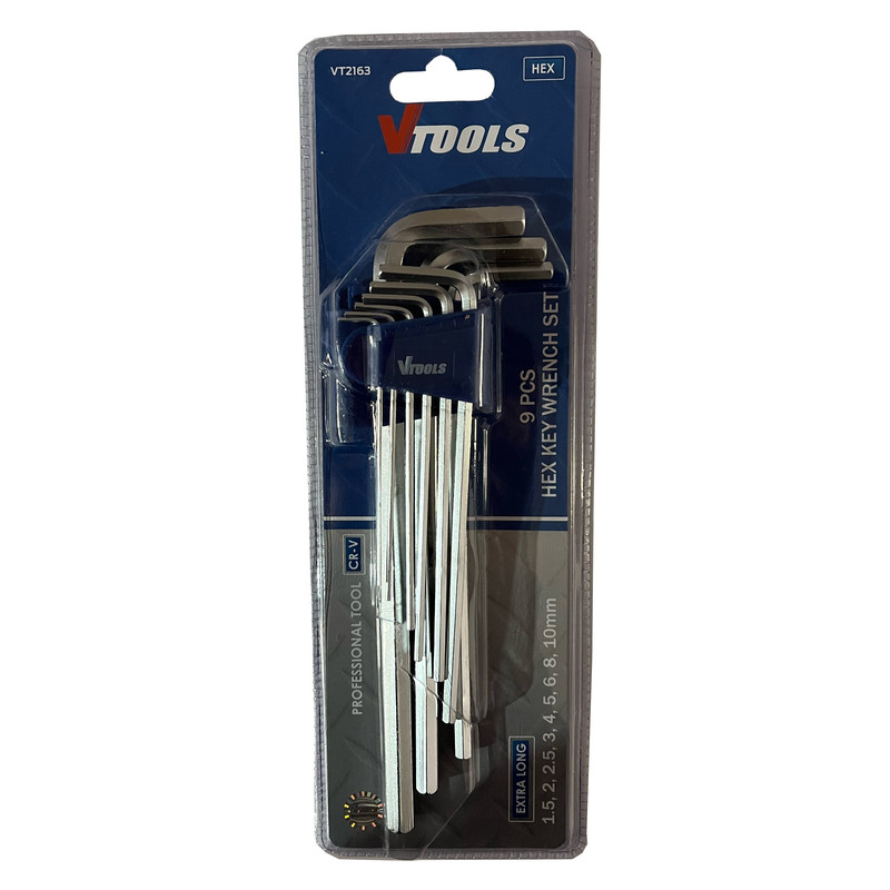 آچار آلن ویتولز مدل VT2163 مجموعه 9 عددی آچار آلن ویتولز مدل VT2163 مجموعه 9 عددی