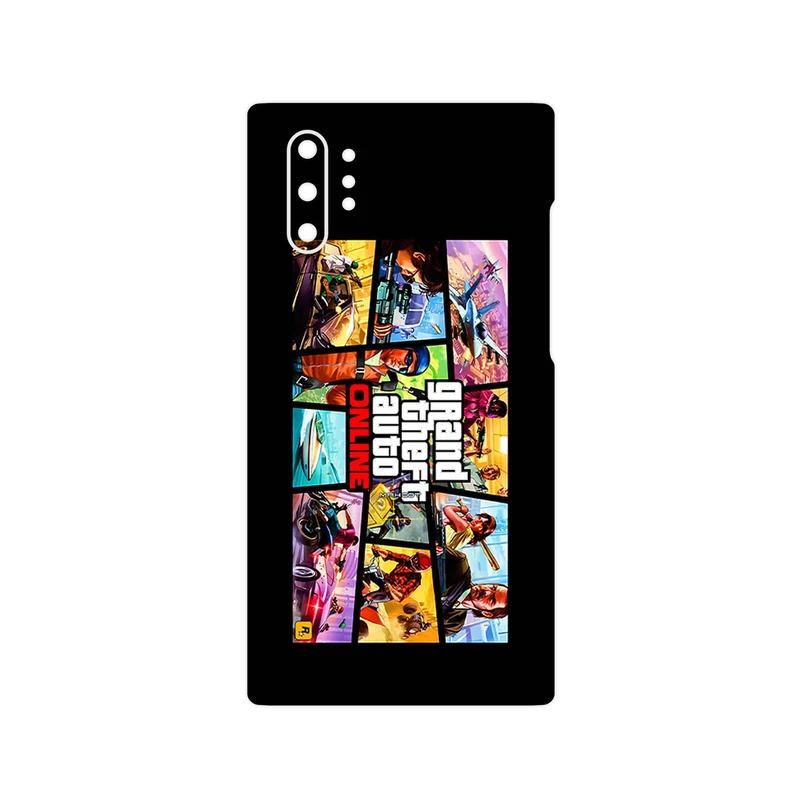 برچسب پوششی ماهوت مدل GTA Online Game Series مناسب برای گوشی موبایل سامسونگ Galaxy Note 10 Plus
