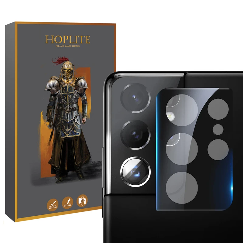 محافظ لنز دوربین هاپلایت مدل 3D-HL مناسب برای گوشی موبایل سامسونگ Galaxy S21 Ultra