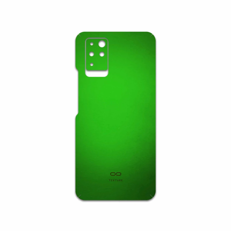 برچسب پوششی ماهوت مدل Metallic-Green مناسب برای گوشی موبایل اینفینیکس Note 10