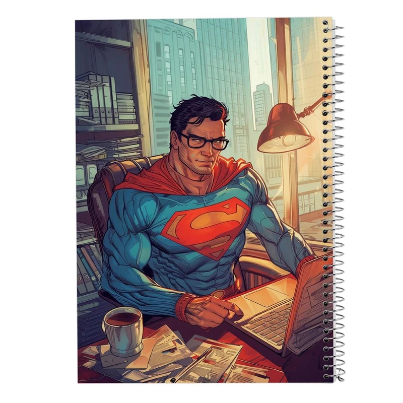 دفتر لیست خرید 50 برگ مدوپد مدل سوپرمن (superman) کد DF14981