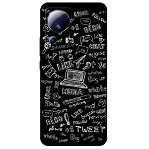 Megafone Social Media 1898 Cover For Xiaomi 13 Lite