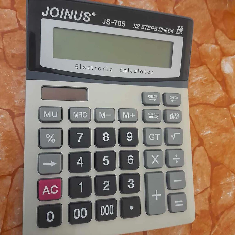عکس شماره 4 : ماشین حساب جوینوس مدل js-705 کد dr2002