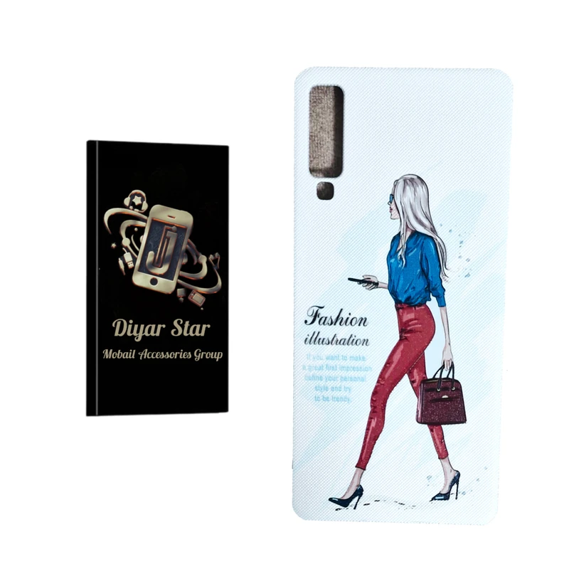 کاور دیار استار طرح girl2 مناسب برای گوشی موبایل سامسونگ Galaxy A7 2018