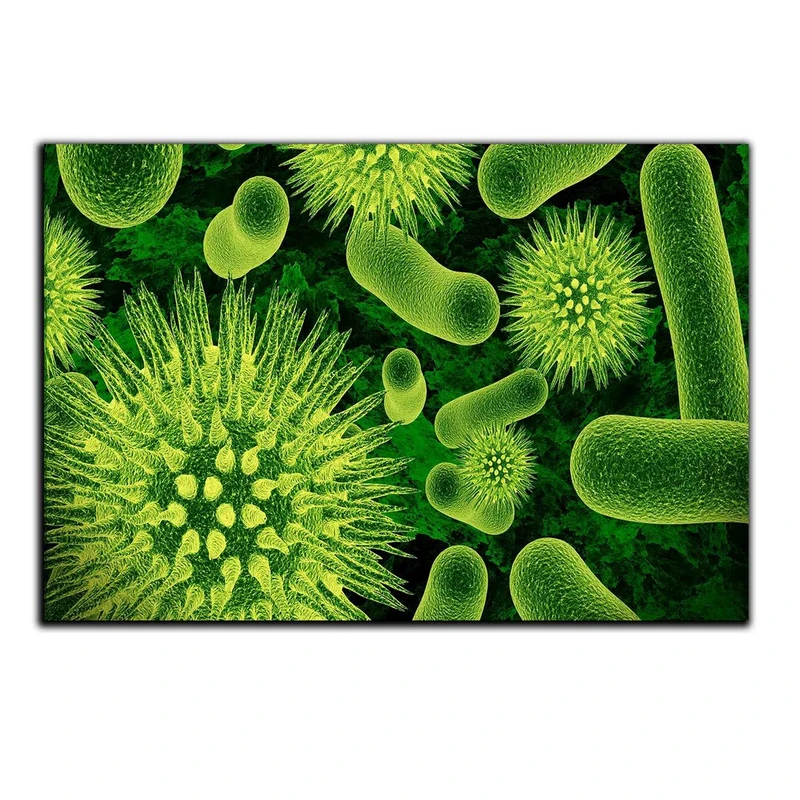 تابلو شاسی بکلیت طرح میکروسکوپی ویروس مدل SH-S5203