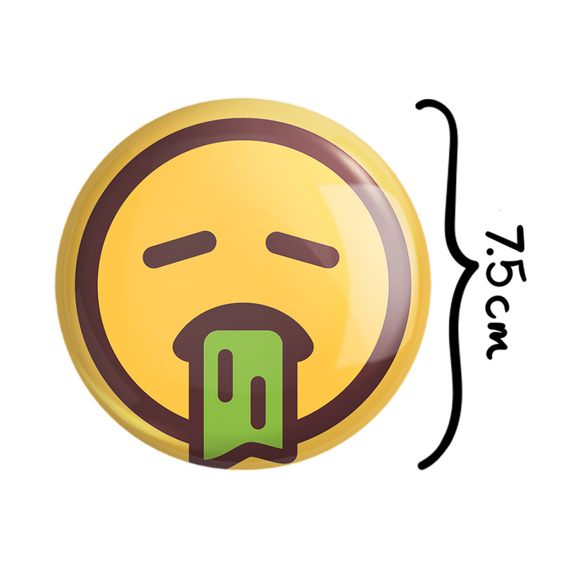 آینه جیبی خندالو طرح ایموجی Emoji مدل تاشو کد 3026