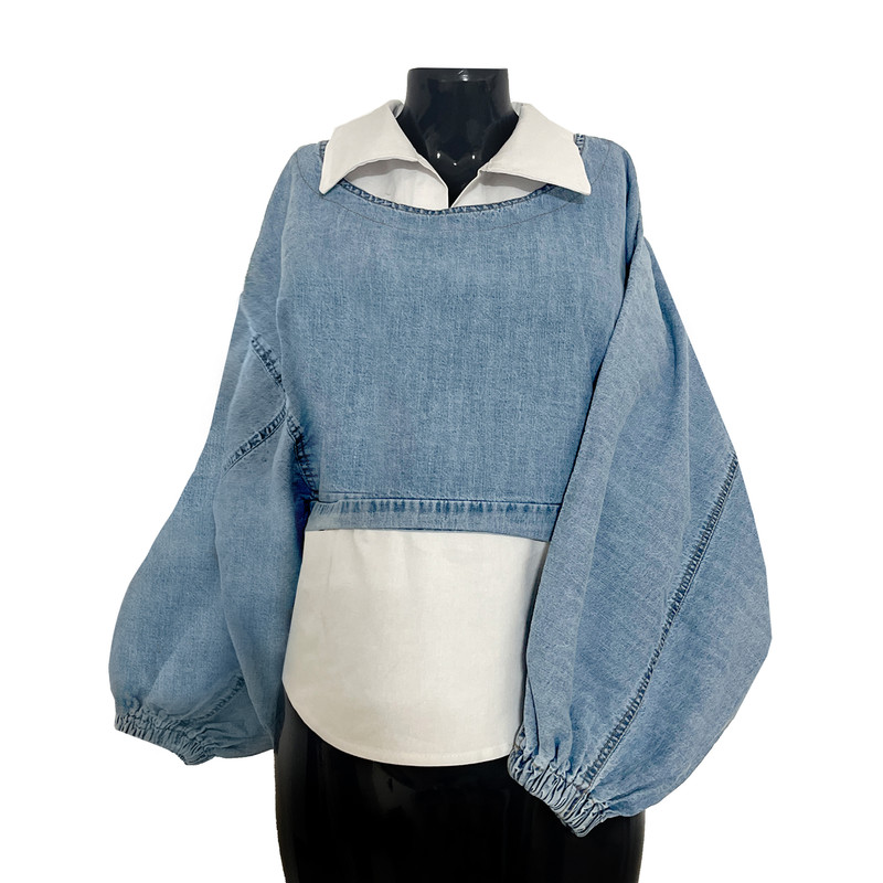 بلوز آستین بلند زنانه کد DBL.1007