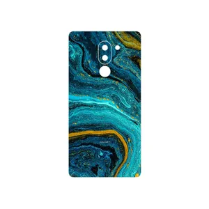 MAHOOT Turquoise marblewith golden streaks Cover Sticker for Honor 6X
