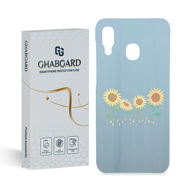 کاور قاب گارد مدل گل مناسب برای گوشی موبایل هوآوی Y7 prime 2019 / Y7 2019
