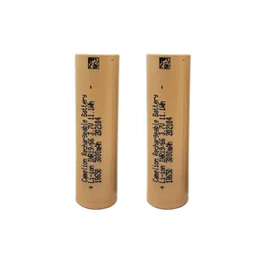 باتری لیتیوم یون کملیون مدل 18650 کد INR ظرفیت 3000 میلی آمپرساعت مجموعه 2 عددی