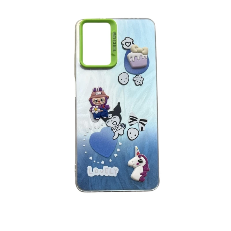 کاور طرح برجسته کد 77 مناسب برای گوشی موبایل سامسونگ Galaxy A35