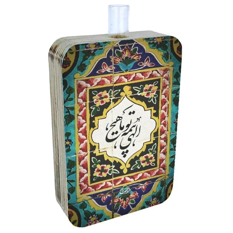 گلدان دکوری طرح دو رو مدل نوروز ایرانی کد FPW236