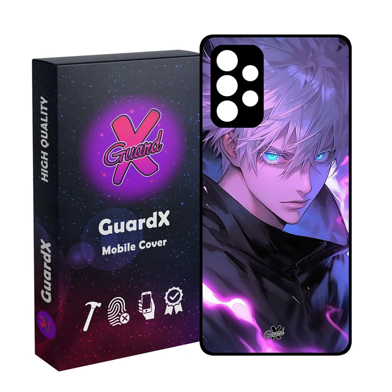 کاور گارد ایکس طرح انیمه مدل Glass10692 مناسب برای گوشی موبایل سامسونگ Galaxy A32 4G