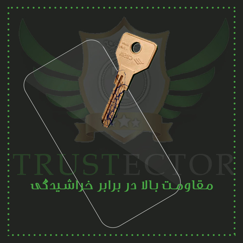 محافظ صفحه نمایش تراستکتور مدل TS2TA-Glass مناسب برای تبلت سامسونگ Galaxy Tab A7 10.4 2020 / T500  / T505
