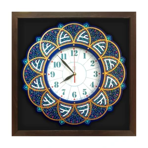 ساعت دیواری لوح هنر طرح علی علیه السلام کد 171