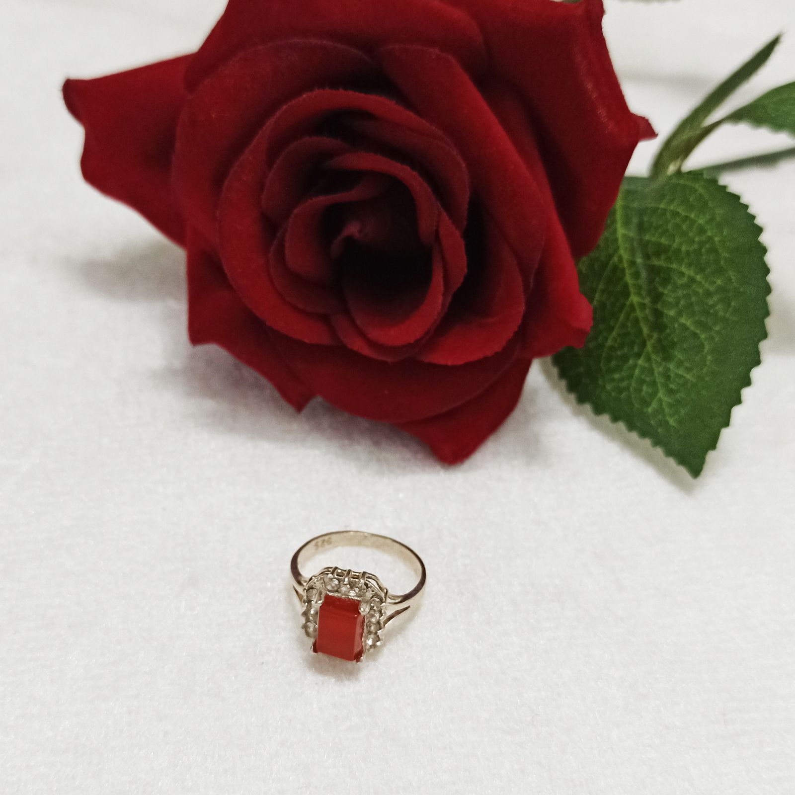 انگشتر نقره زنانه سلین کالا مدل عقیق کد ce-ah10 -  - 3