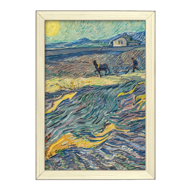 تابلو خندالو طرح ونسان ونگوگ (Van Gogh) کد 36822