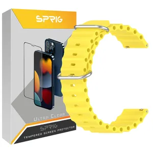 بند اسپریگ مدل Ocean-TW مناسب برای ساعت هوشمند سامسونگ Galaxy Gear 2 R380 / Neo R381 / Live 382
