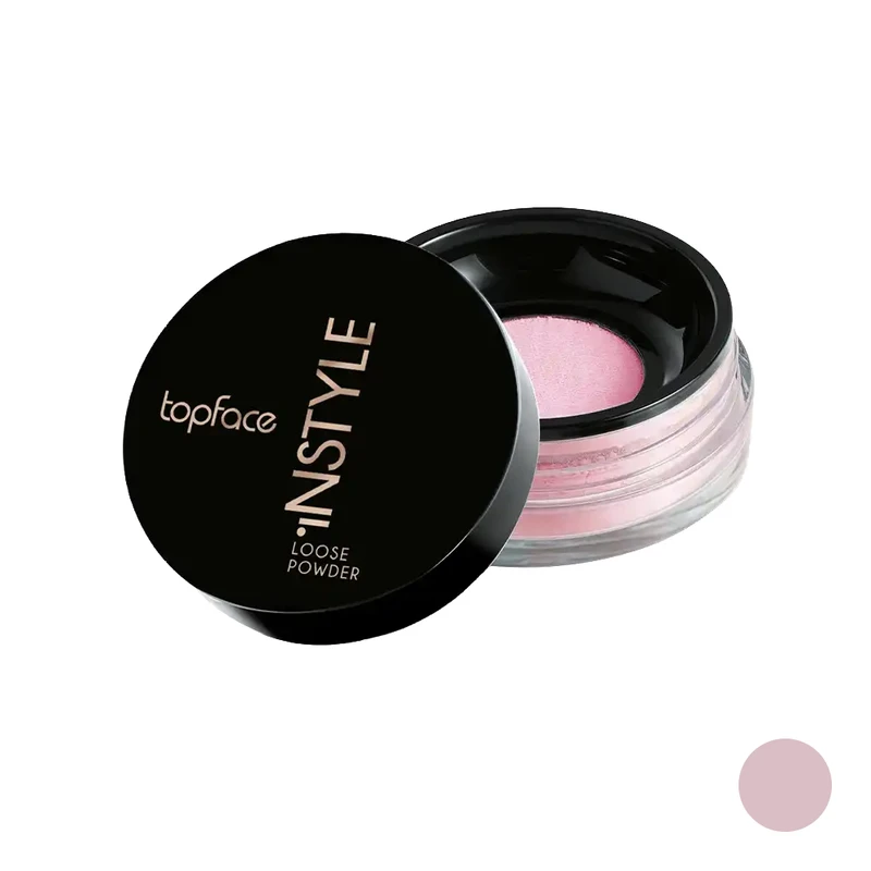 پودر تثبیت کننده آرایش مات تاپ فیس سری Instyle مدل Loose شماره 105 وزن 10 گرم